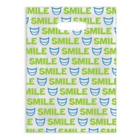 Sherman Dental SMILES SCATTER BAG 7" x 10"